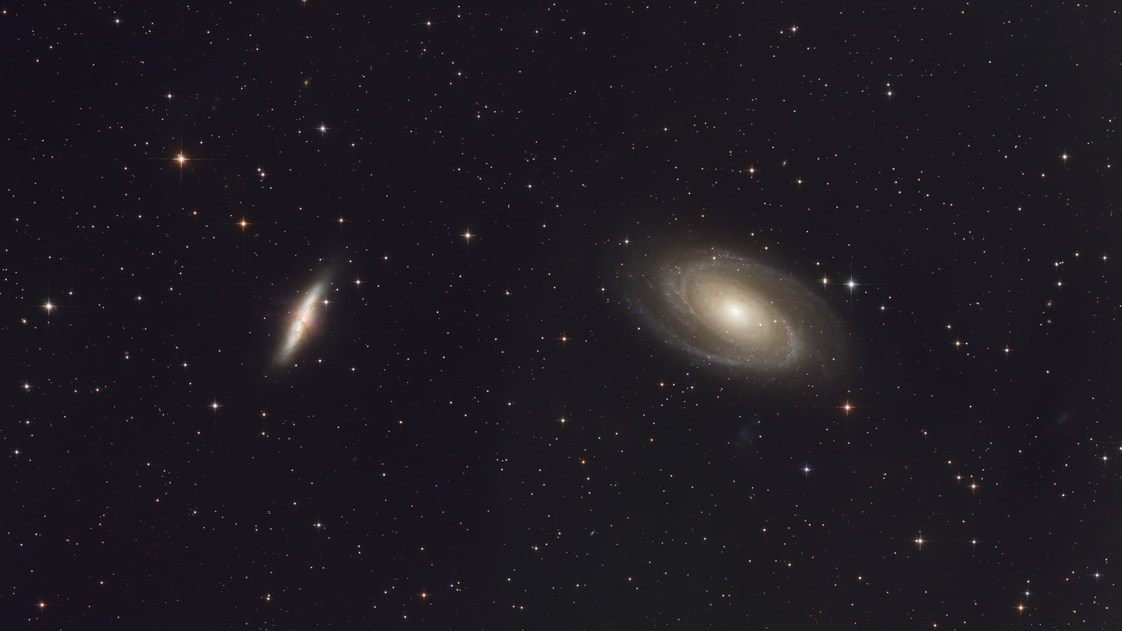 M81 & M82: Bode's Galaxy and the Cigar Galaxy