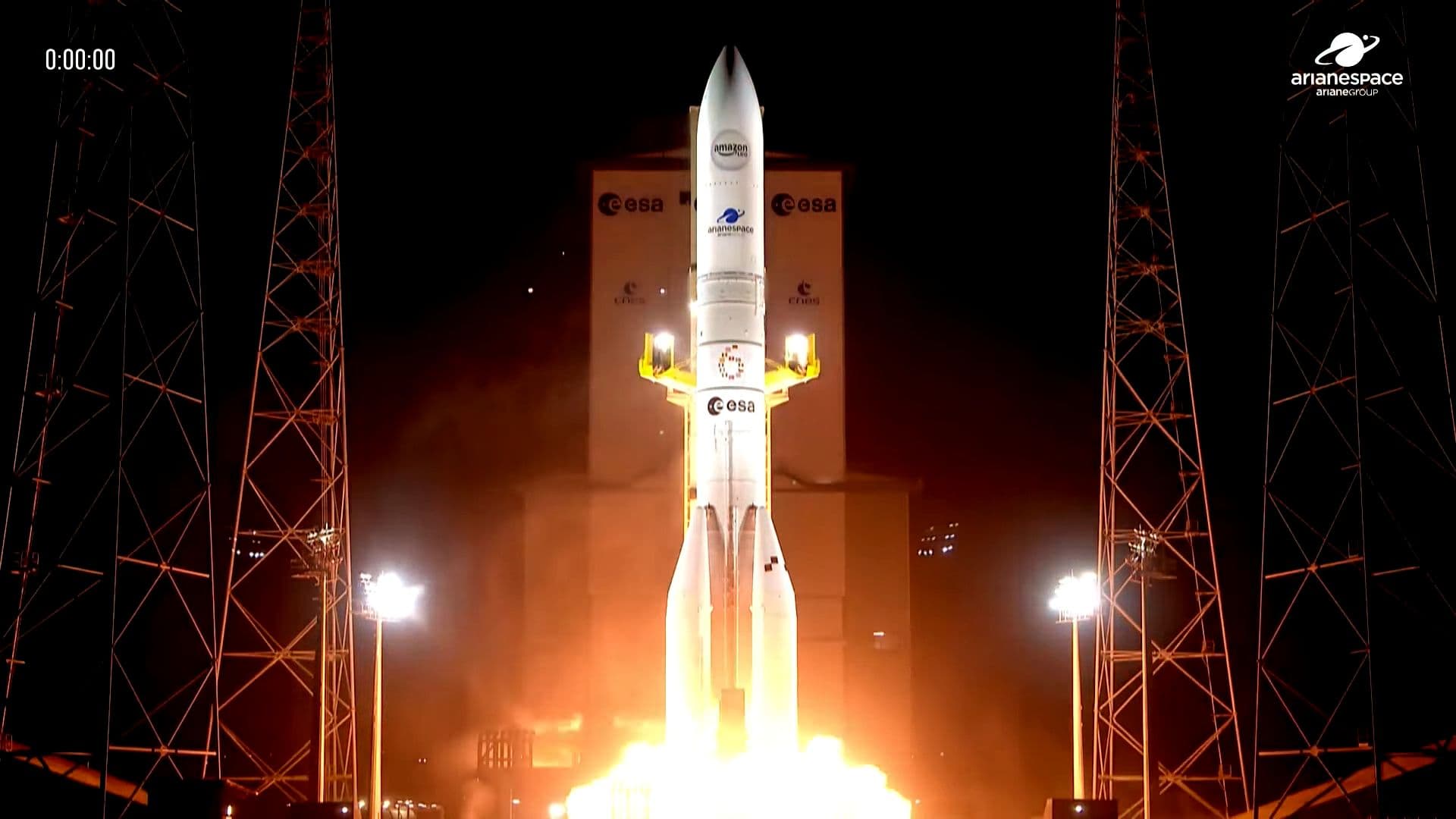 Ariane 6 Launches 32 Amazon Leo Satellites in Second Successful Flight