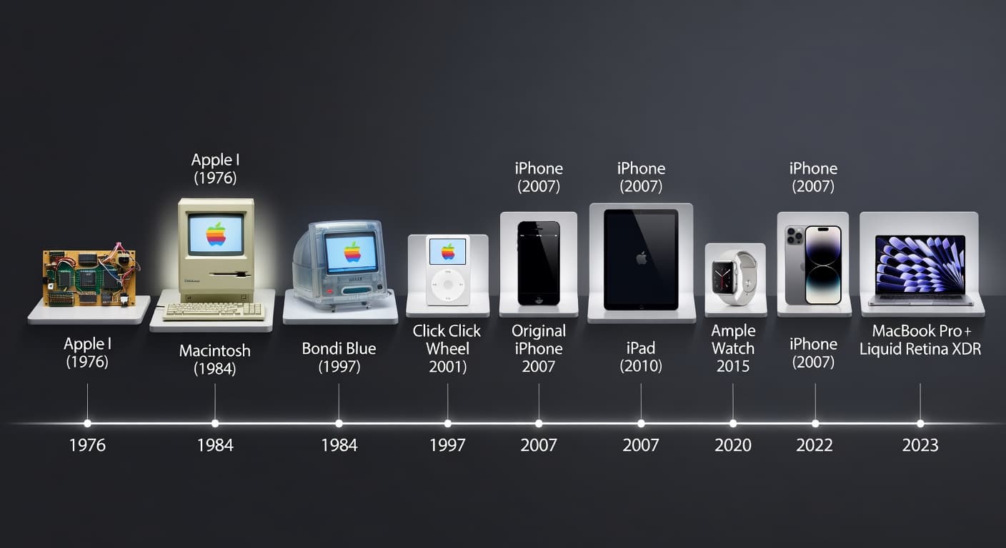Apple at 50: The Hits That Defined an Era (And the Misses We Forgot)