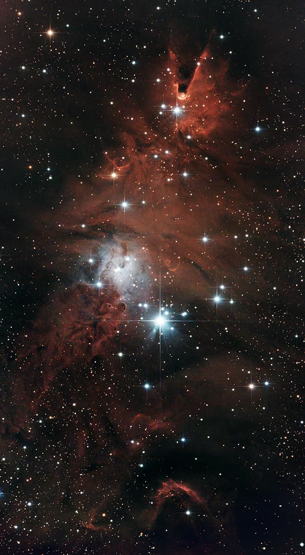 NGC 2264 - Cone Nebula & Christmas Tree Cluster