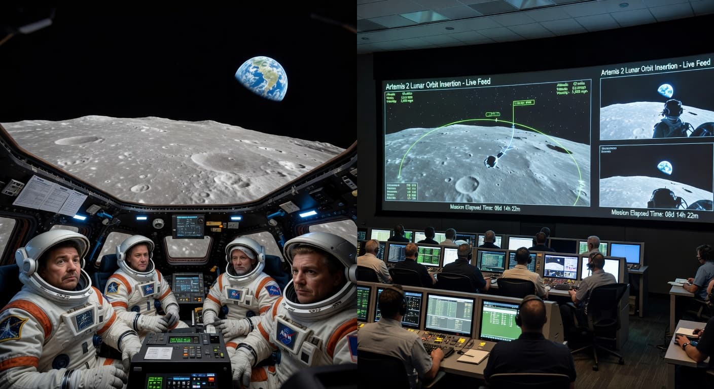NASA's Artemis 2 Astronauts Complete Historic Lunar Flyby