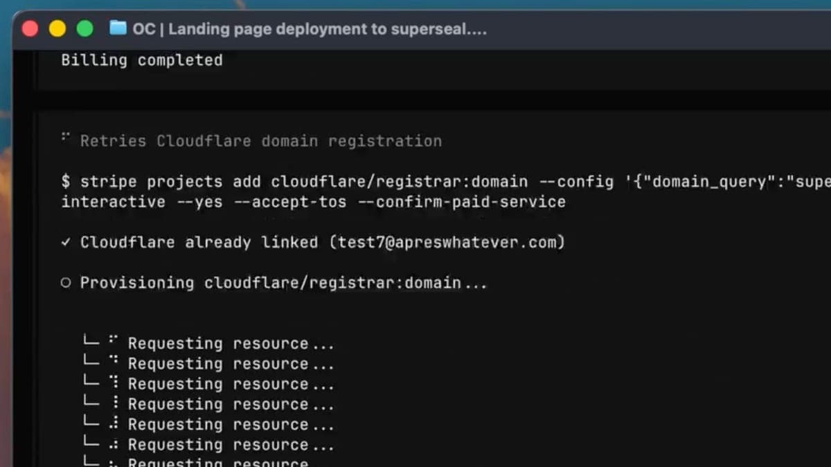 Cloudflare + Stripe Enable Fully Autonomous AI Agent Deployment