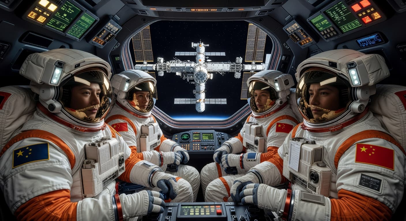 China Launches Shenzhou 23 With First Hong Kong Astronaut