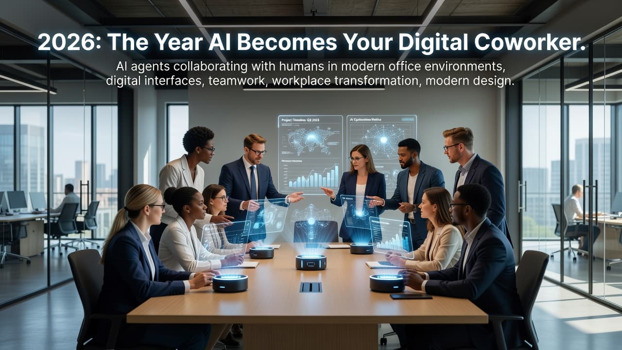 2026: The Year AI Becomes Your Digital Coworker