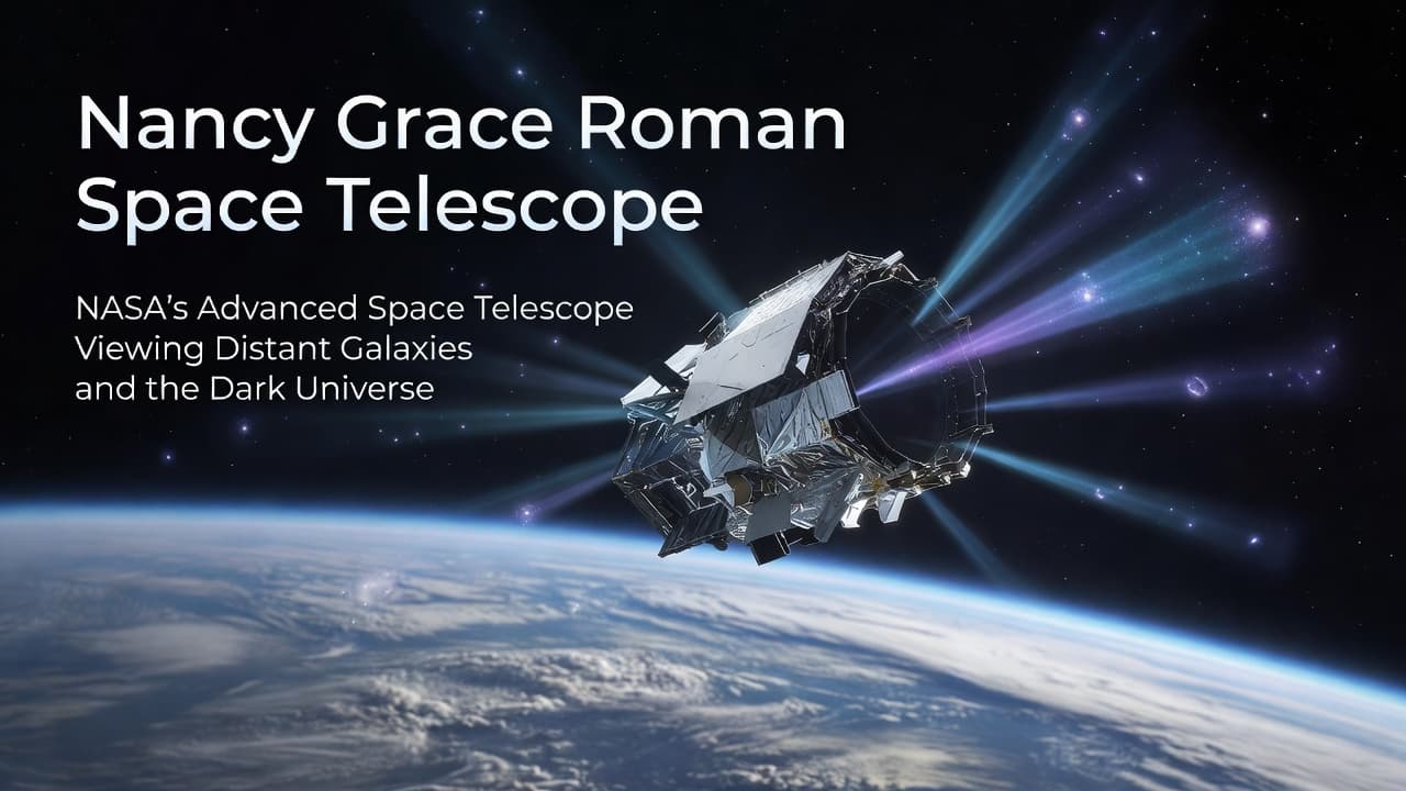 Nancy Grace Roman Space Telescope Launches This Fall: A New Eye on the Universe