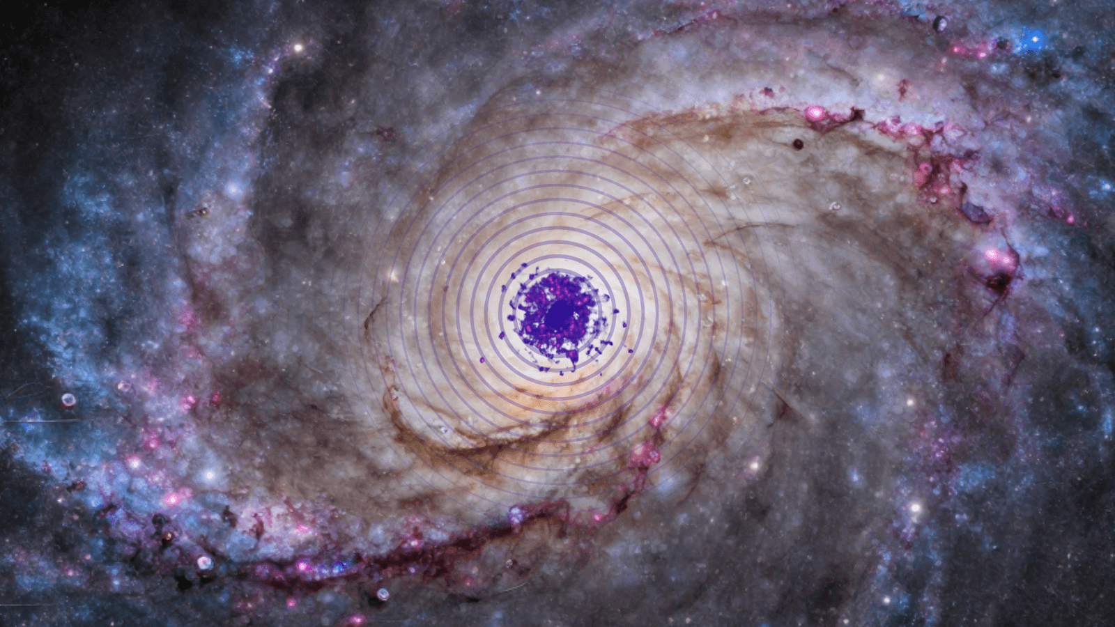 Mysterious Gamma-Ray Stream from Galactic Center May Hold Dark Matter Clues