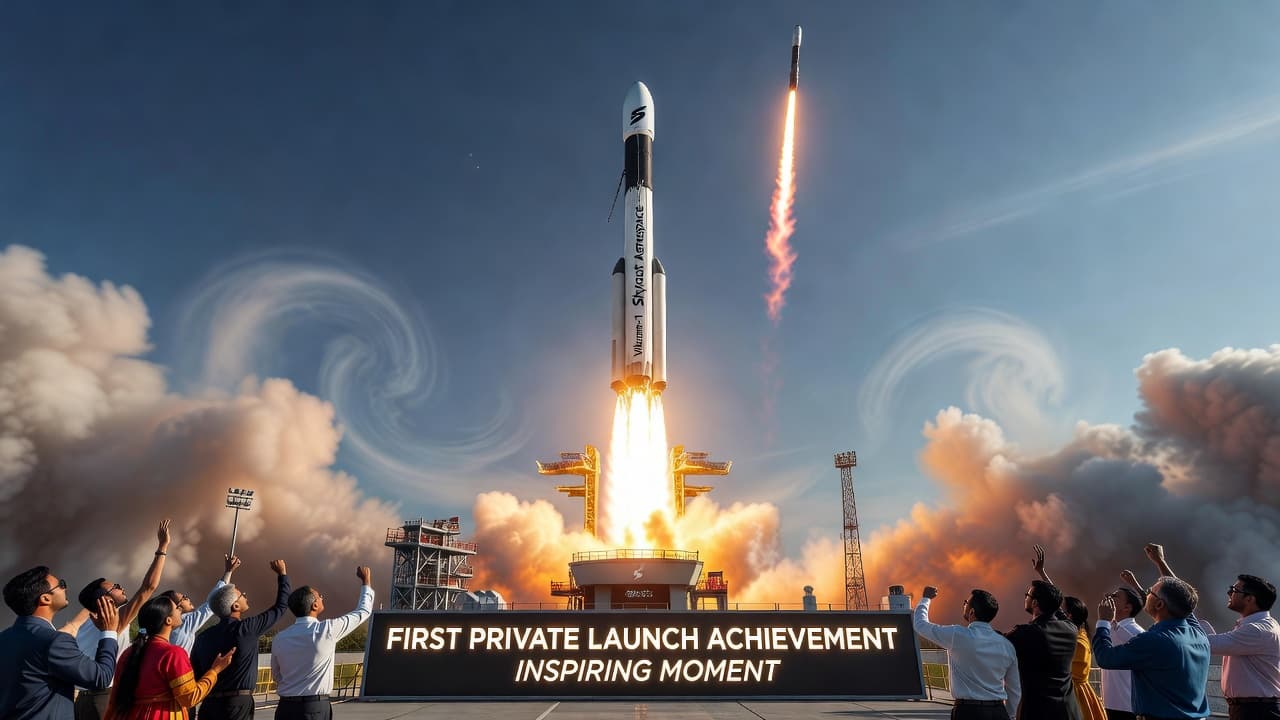 India's Skyroot Aerospace Achieves Historic First Private Orbital Launch